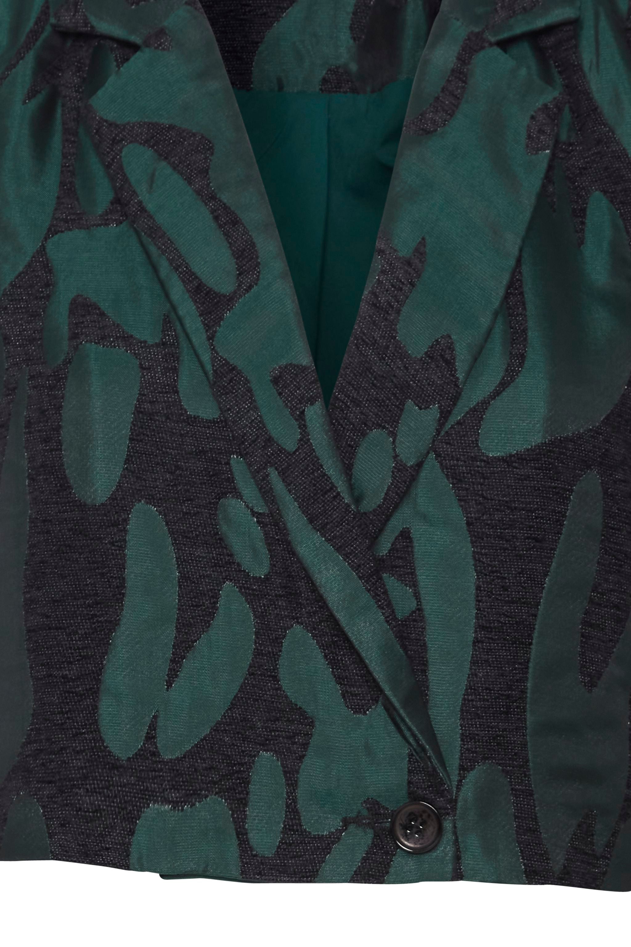 Fransa - Ponderosa Pine Jacquard Cropped Jacket
