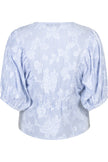 red-button-SRB4838-balloon-sleeve-stripe-flower-blouse-blue-2