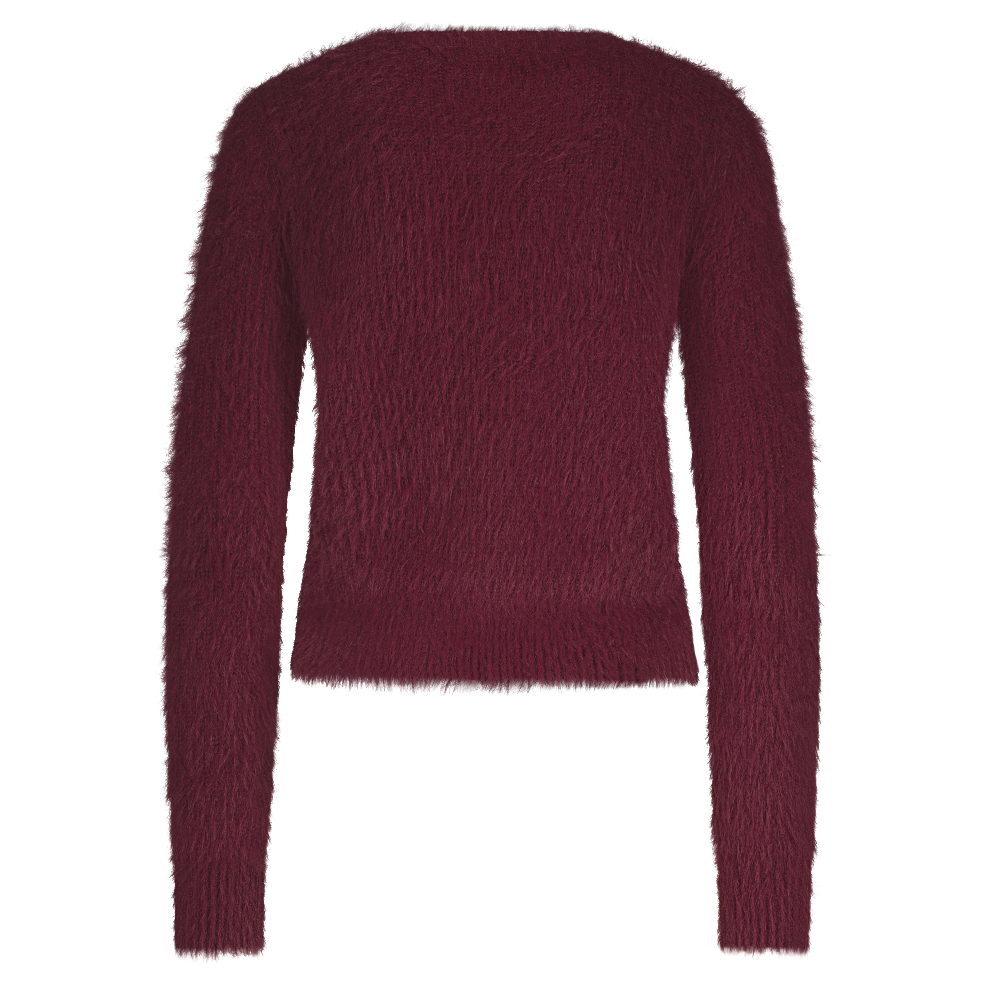 red-button-cardigan-fuzzy-ruby-srb4643