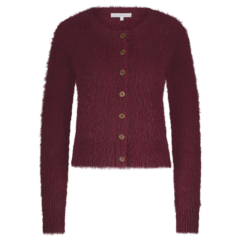 red-button-cardigan-fuzzy-ruby-srb4643