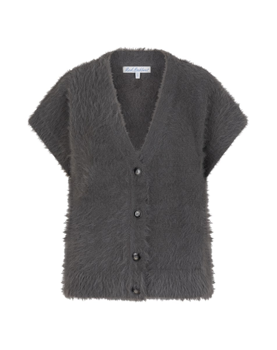 red-button-sleeveless-fuzzy-lava