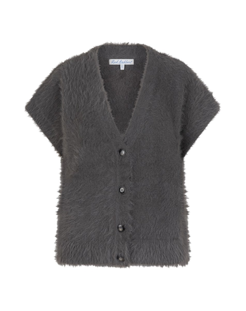 red-button-sleeveless-fuzzy-lava
