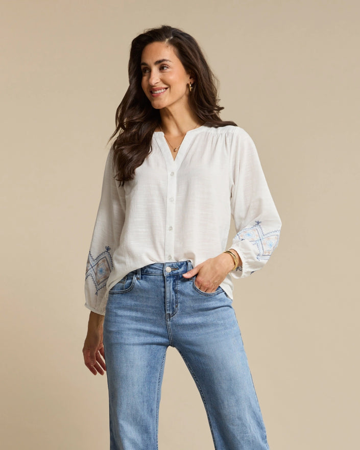 red-button-womens-blouse-embroidery-bluemulti-srb4829