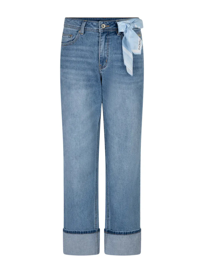 red-button-womens-kim-high-hem-jeans-and-scarf-srb4928