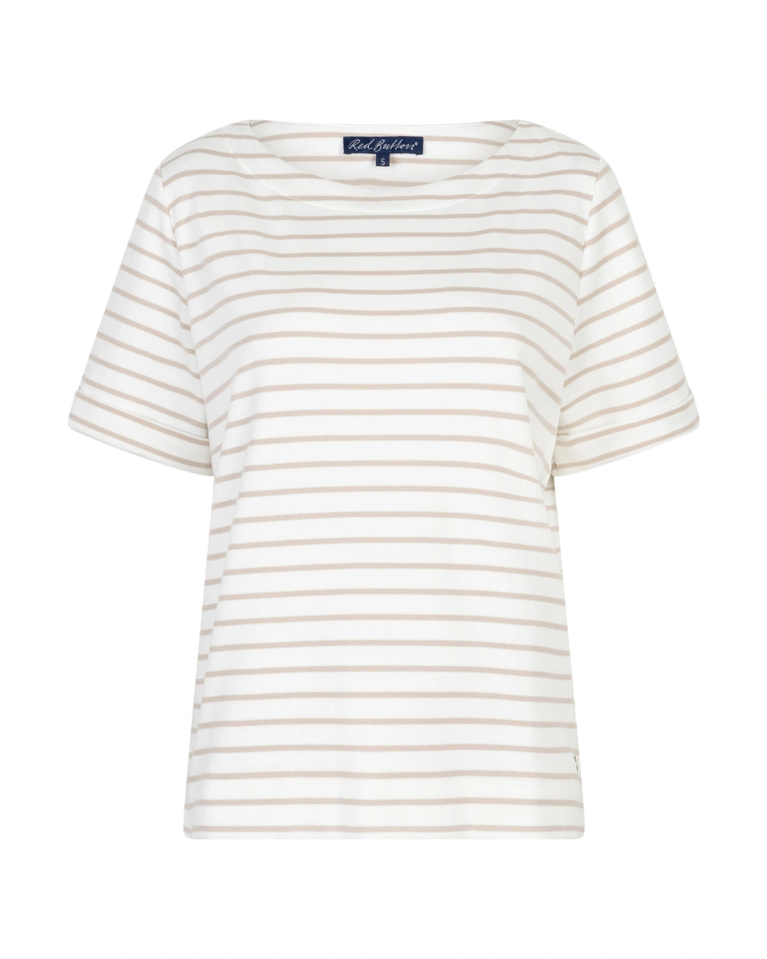 red-button-womens-terry-stripe-short-sleeve-pebble-srb4754