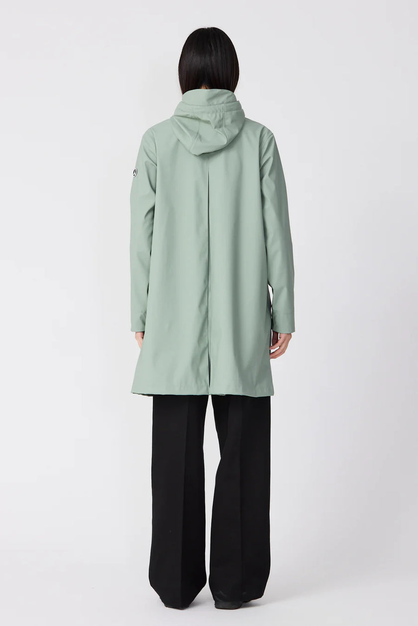 T3085-Nuovola-Iceberg-Green-raincoat-FW25