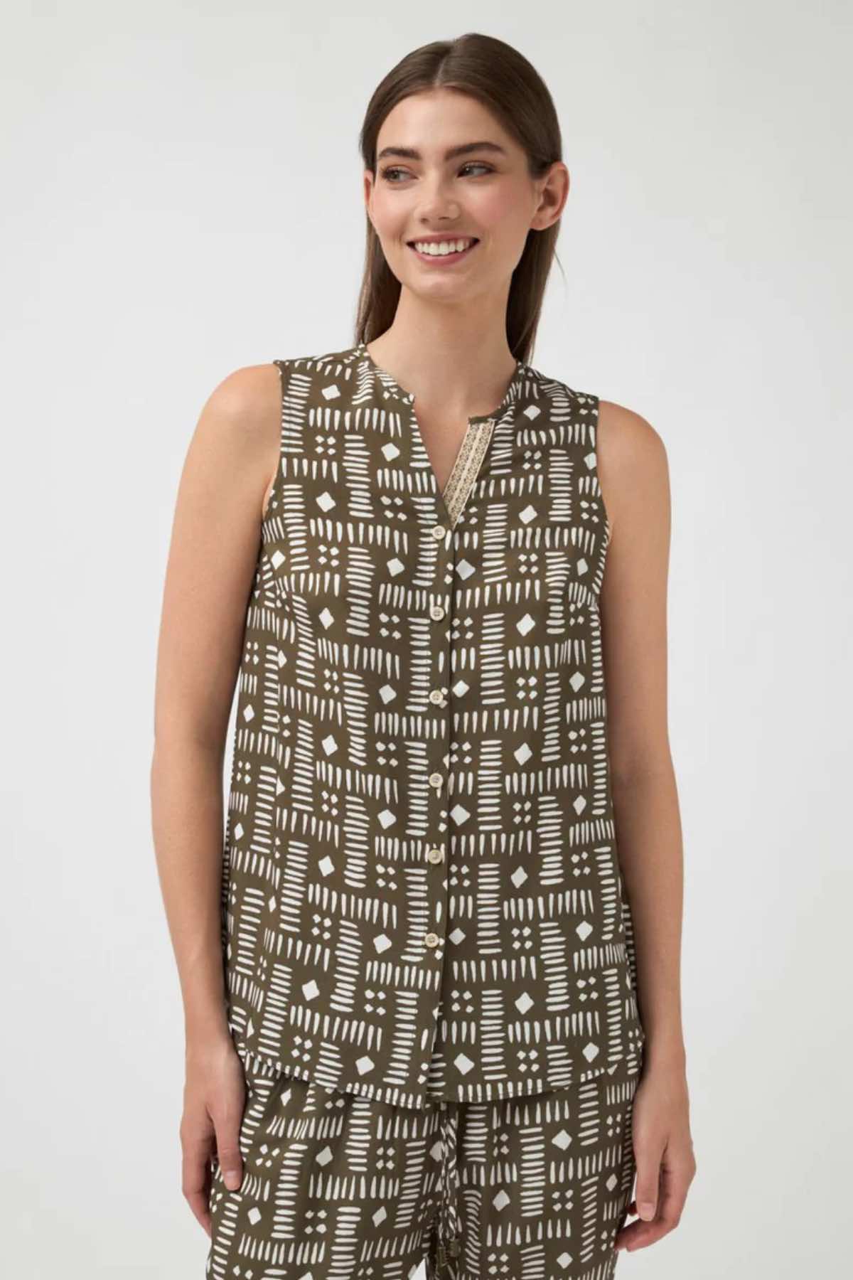 tinta-y-bariloche-womens-beta-viscose-top-khaki