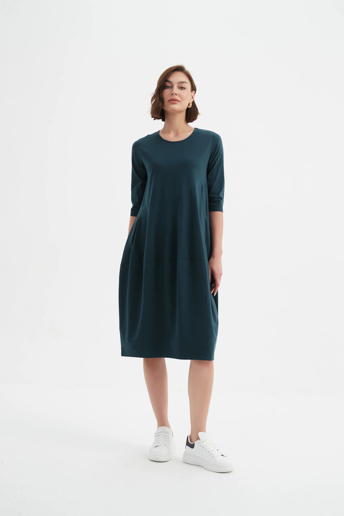 tirelli-womens-diagonal-seam-winter-dress-25d3611-deep-ocean