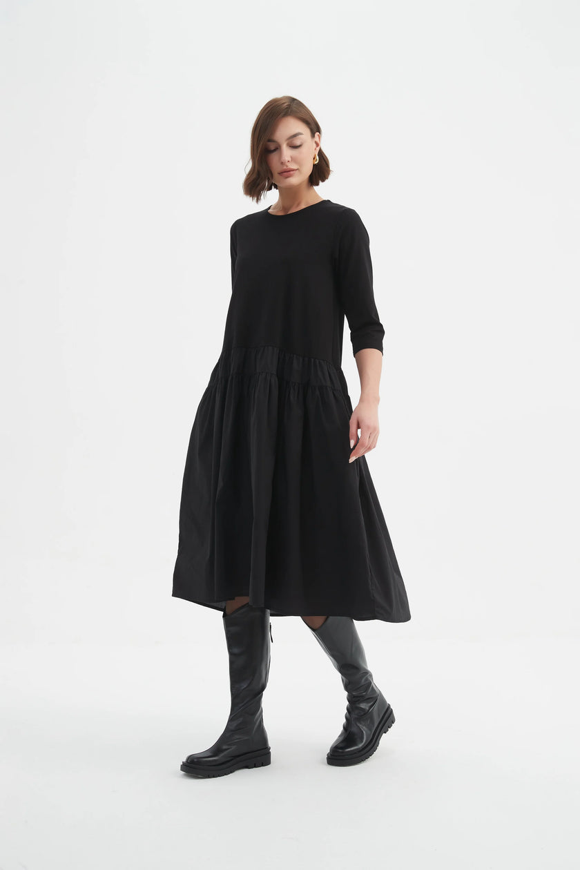 tirelli-womens-drop-waist-combi-dress-25d3607-black