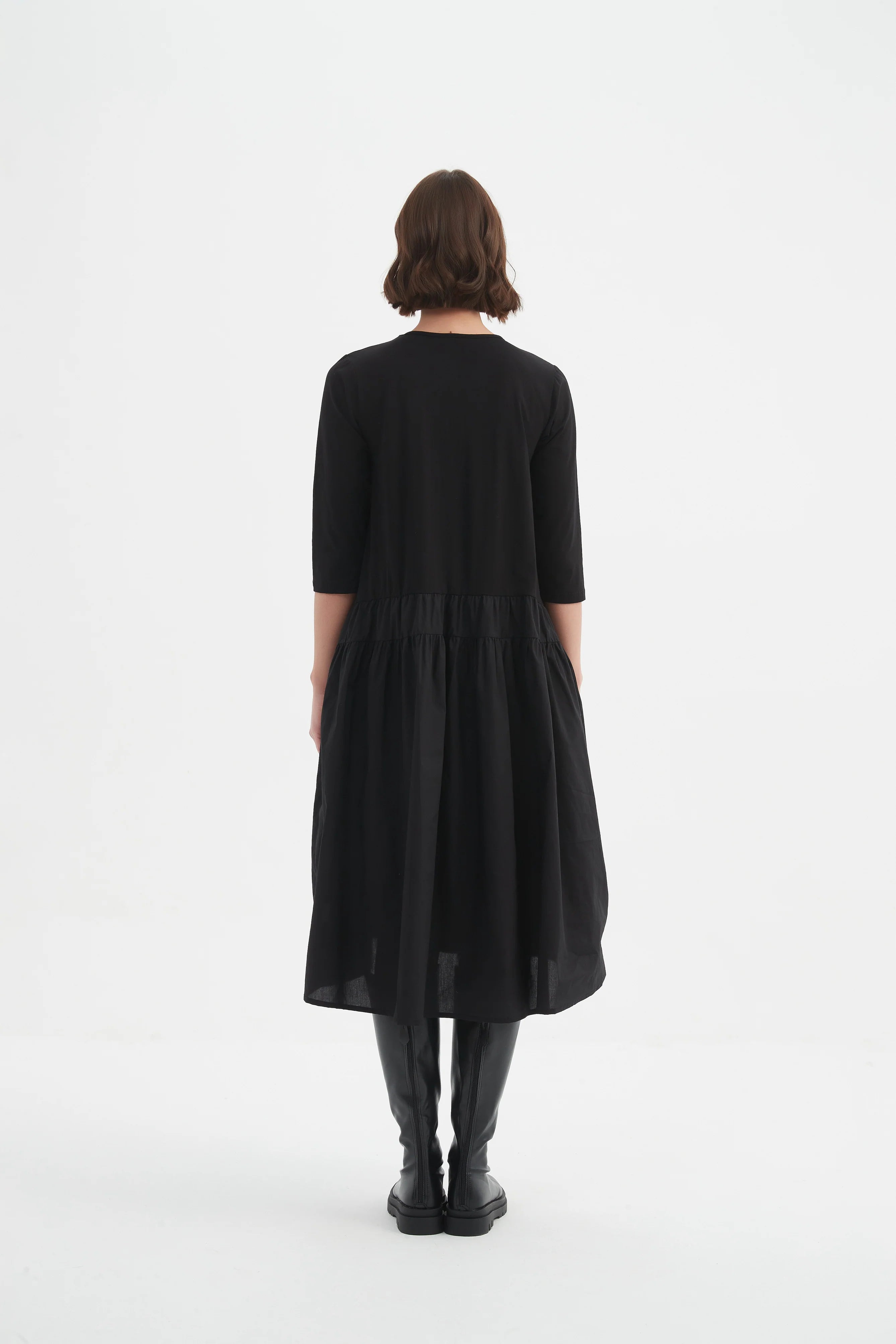 tirelli-womens-drop-waist-combi-dress-25d3607-black