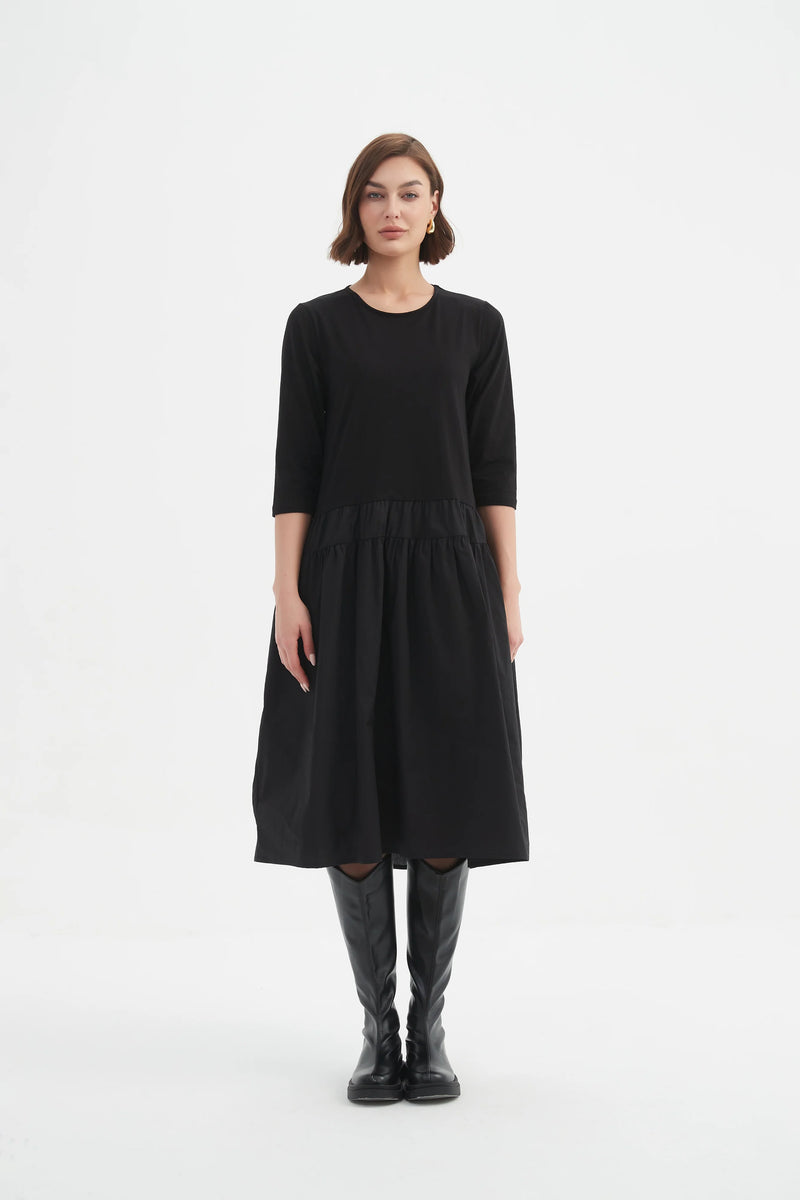 tirelli-womens-drop-waist-combi-dress-25d3607-black