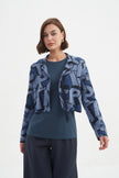 tirelli-womens-letterblock-zip-cardigan-25k3597-blue