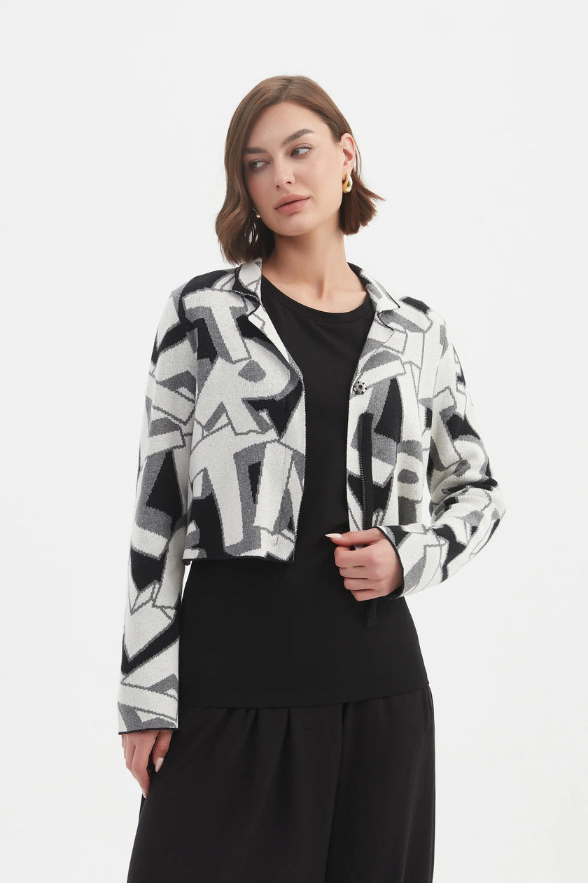 tirelli-womens-letterblock-zip-cardigan-25k3597-white