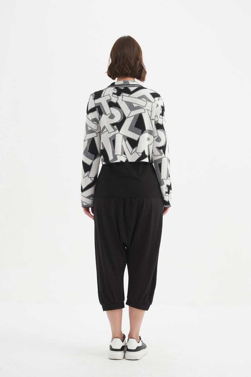 tirelli-womens-letterblock-zip-cardigan-25k3597-white