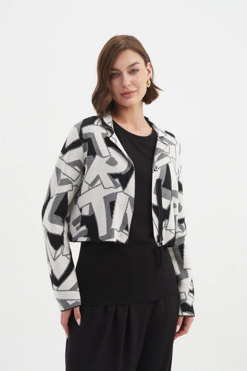 tirelli-womens-letterblock-zip-cardigan-25k3597-white