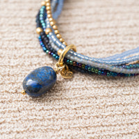 A Beautiful Story - Nirmala Lapis Lazuli Gold Bracelet