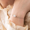A Beautiful Story - Gemstone Card - Bracelet with Moonstone