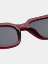 A.Kjaerbede Kaws Sunglasses - Burgundy Transparent