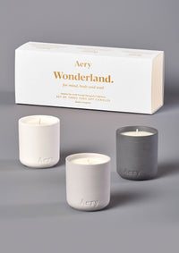 Aery Living - 'Wonderland' Gift set of three candles