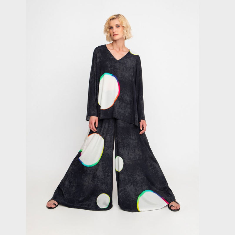 Ozai N Ku Wide Digi Print Trousers