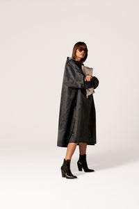 Rainkiss Back to Black Camo Poncho
