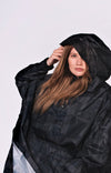 Rainkiss Back to Black Camo Poncho